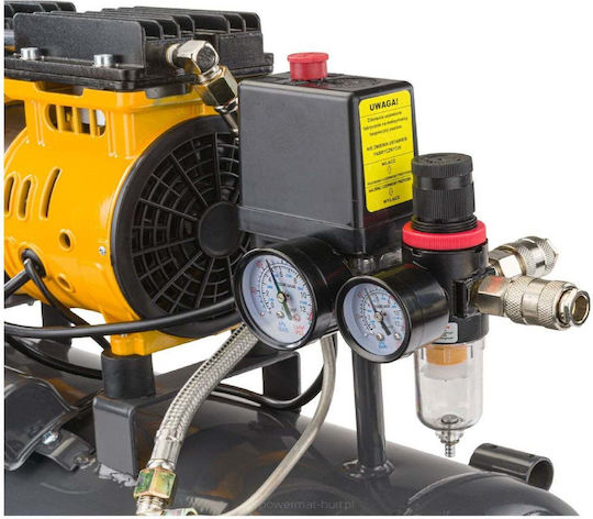 Compresor fără ulei Pm-kbo-24t 1.80 Kw Powermat Pm1283