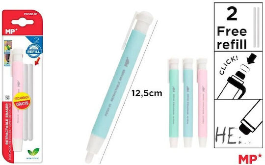 Eraser Pen Mp Monochrome Various Colours 1 Piece Pg122-01