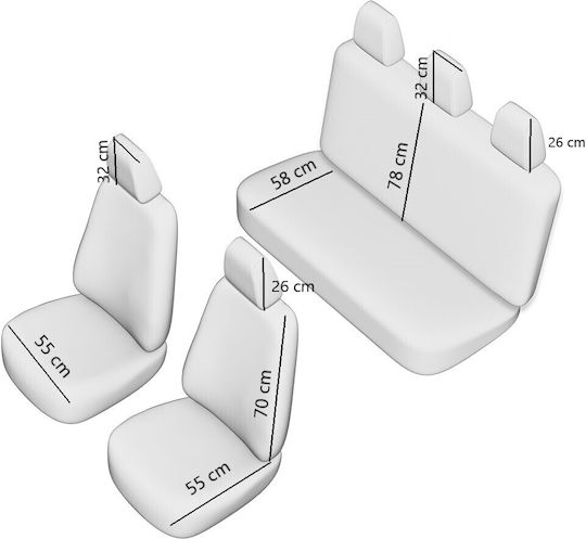 Vision Red Chair Set