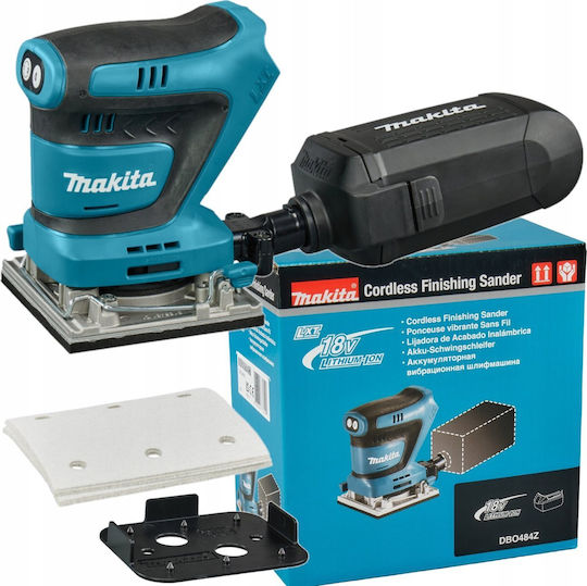 Makita DBO484Z Polizor orbital 18V Solo cu control de viteză și cu sistem de aspirare