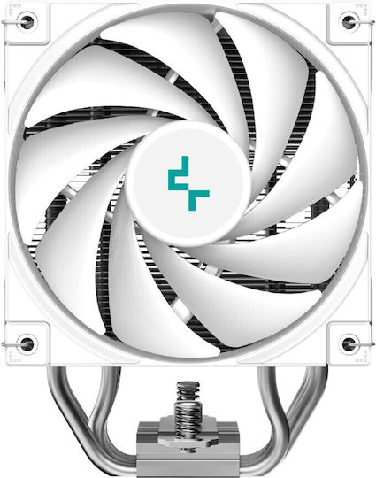 Deepcool AK500S Digital SE CPU Cooling Fan with RGB for AM4/AM5/1200/115x/1700 Socket White