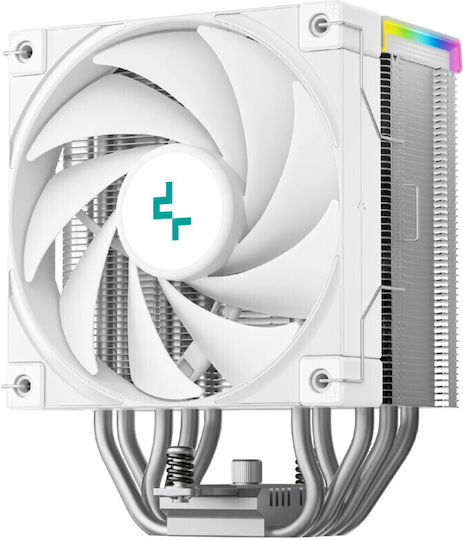 Deepcool AK500S Digital SE CPU Cooling Fan with RGB for AM4/AM5/1200/115x/1700 Socket White