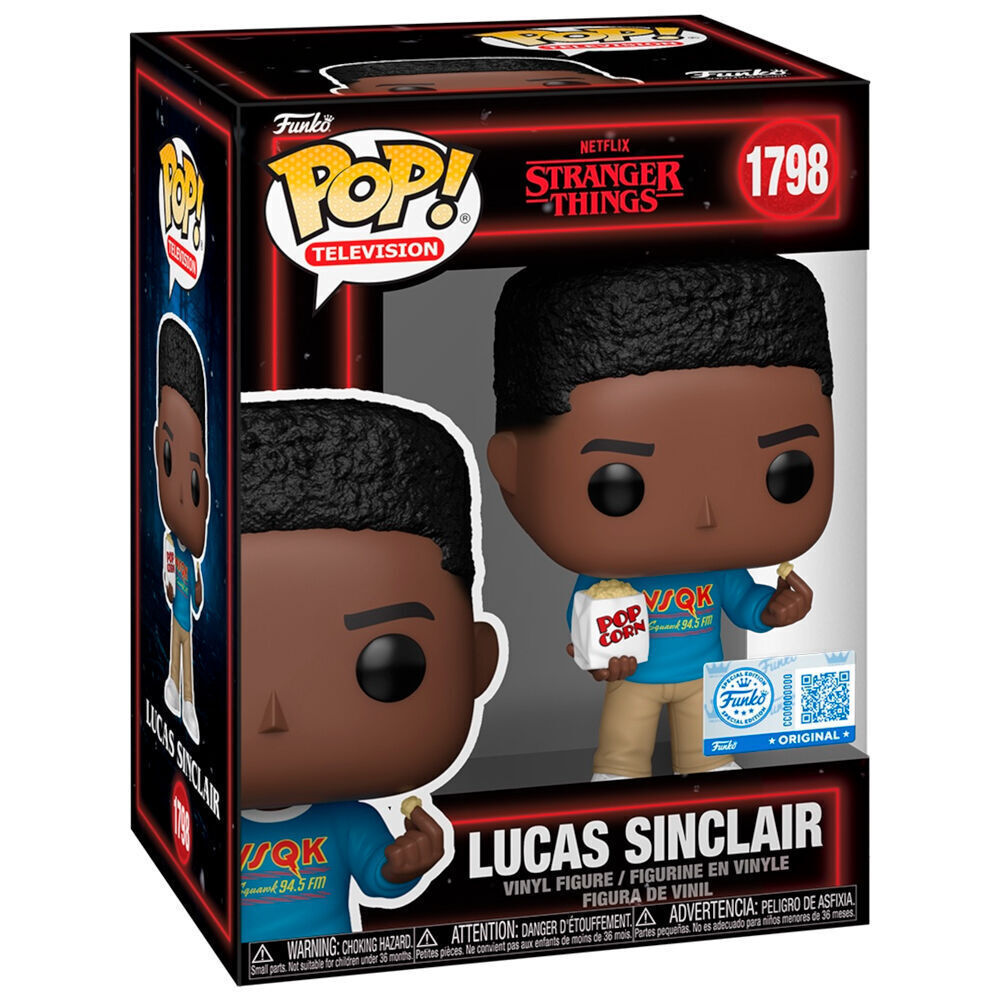 Funko Pop! Televiziune: Stranger Things - Lucas Sinclair 1798