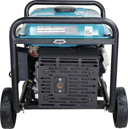 Könner & Söhnen Γεννήτρια Inverter Βενζίνης Τετράχρονη με Χειροκίνητη - Ηλεκτρική Μίζα, Ρόδες και Μέγιστη Ισχύ 5kVA