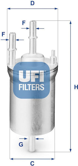 Ufi Gasoline Filter