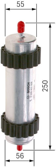 Bosch Gasoline Filter for Φίλτρο Βενζίνης για Audi A4 / A4 Allroad / A5 / A6 Allroad / A7 / Q5 2010