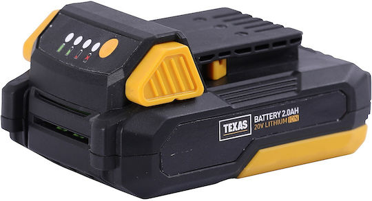 Texas GTX2000 Χορτοκοπτικό Ώμου / Χειρός Μπαταρίας 20V 1.8kg με 1 Μπαταρία 2Ah
