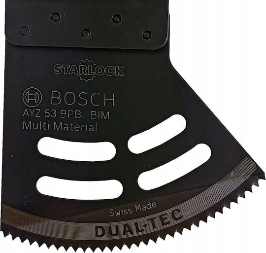 Bosch Starlock BIM Dual-Tec AYZ 53 BPB Λάμες Πολυεργαλείων 5τμχ 2608664203