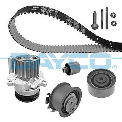 Water Pump Set + Timing Belt Audi A3 8p1 Dayco Ktbwp4410