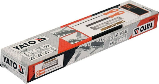 Yato YT-85041 Satz Feilen mit Griff 4Stück