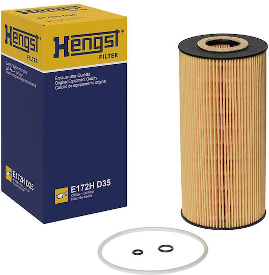 Hengst Filter Oil Filter E172h D35