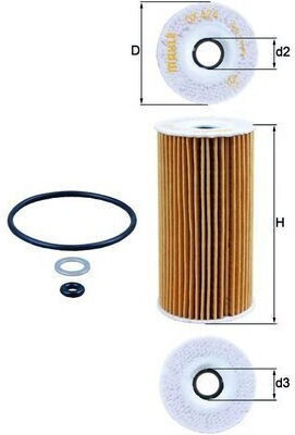 Φίλτρο Λαδιού Knecht Ox424d