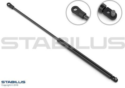 Trunk Shock Absorber Fiat Panda 141a Stabilus 7303de
