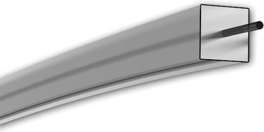 Bradas ZRK2415B Brush Cutter Trimmer Line Square Length 15m and Thickness 2.4mm