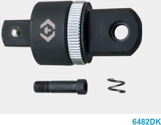 King Tony Telescopic Articulated Ratchet 3/4" 24z 610-960mm Rubber Handle
