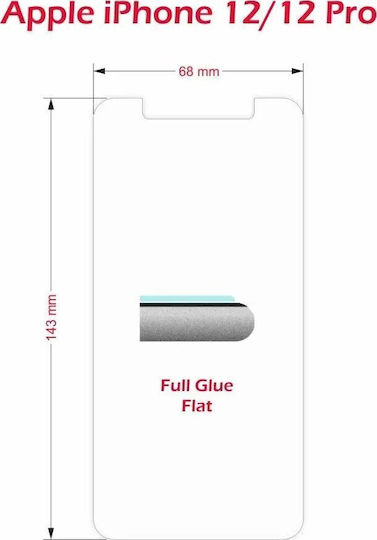 Swissten Tempered Glass Screen Protector Apple Iphone 12/12 Pro Re 2.5d