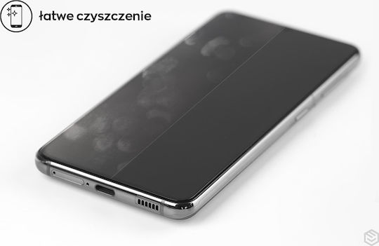 Diamond Antenna Full Glue Full Face Tempered Glass Μαύρο (Realme C53)