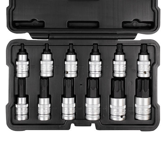 12 Piece 1/2" Torx Hex Key Set