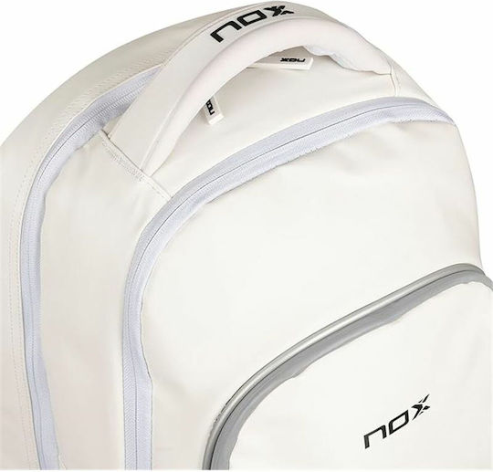 Nox Tennis Tasche Rucksack Padel Weiß