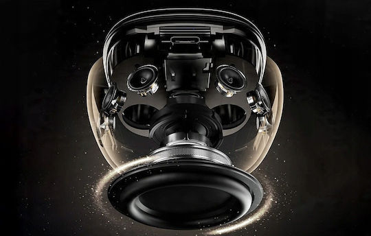 BlitzWolf BW-FYE16 Plus In-ear Bluetooth Handsfree Ακουστικά με Θήκη Φόρτισης Γκρι