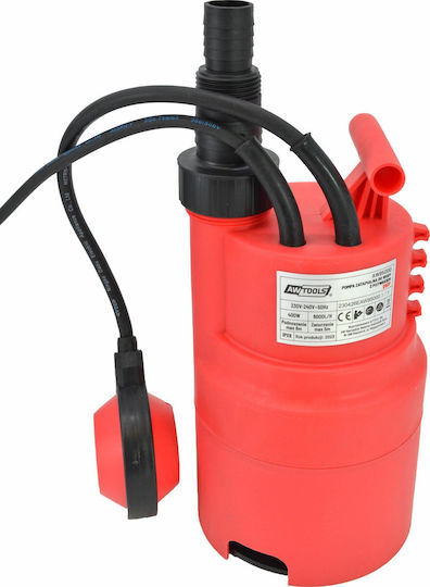 Awtools Schmutzwasserpumpe Schwimmerschalter 400W Q1cp