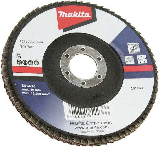 Makita Fächerschleifscheibe 125mm A40