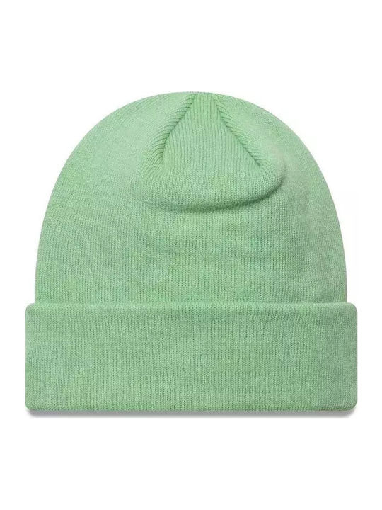 League Essential Beanie Unisex Beanie Knitted in Green color