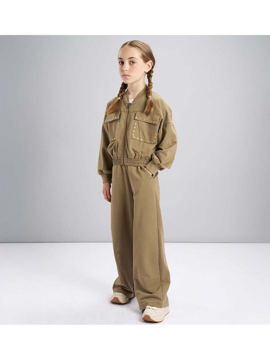Set pentru copii cu pantaloni Iarnă 2buc Green