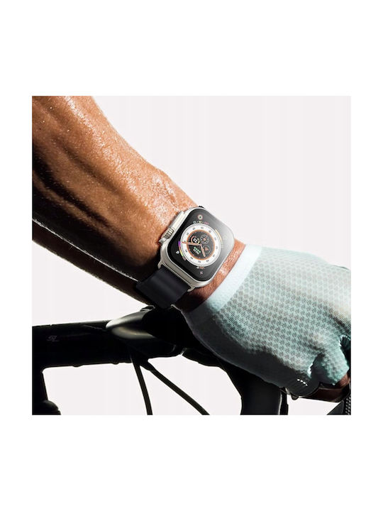X-One Dropguard Plastic Case in Transparent color for Apple Watch Ultra/Ultra 2.
