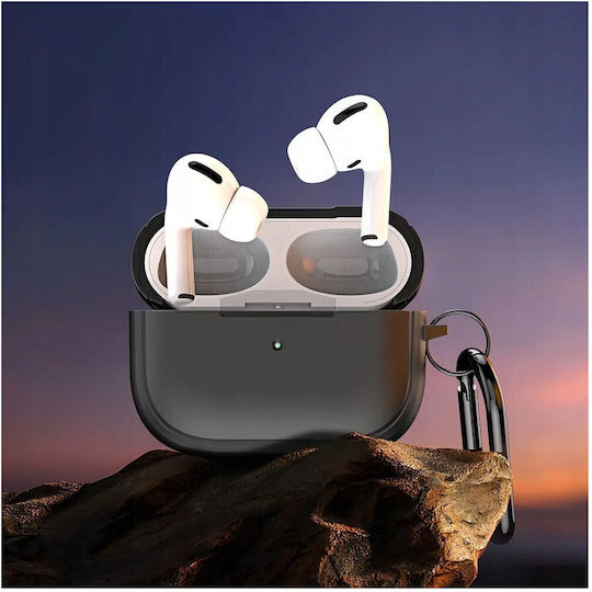 Dux Ducis Θήκη Σιλικόνης σε Μαύρο χρώμα για Apple AirPods Pro