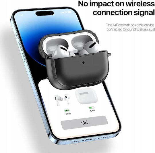 Dux Ducis Θήκη Σιλικόνης σε Μαύρο χρώμα για Apple AirPods Pro