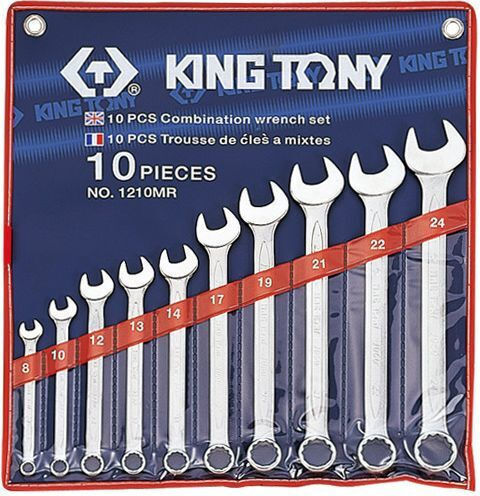 King Tony Сет Германополигонни с Размер от 8mm до 24mm 10бр