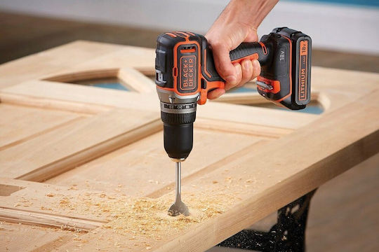 Black & Decker BL186KB Mașină de găurit Baterie Fără perii 18V 2x2Ah