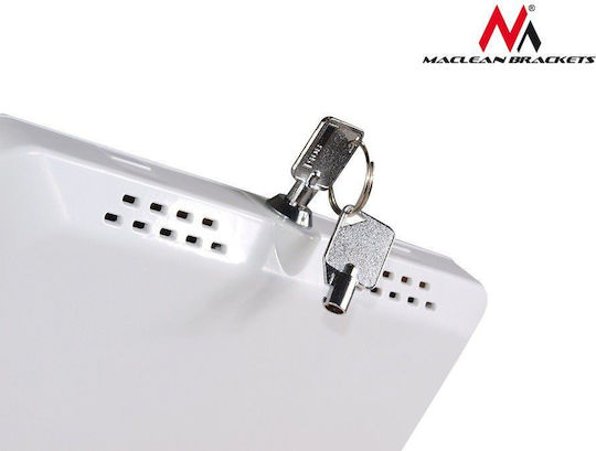 Maclean Energy MC-644 Tabletständer Schreibtisch bis 10.1" in Silber Farbe