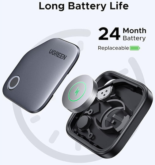 Ugreen CM816 Apple Find My Gray