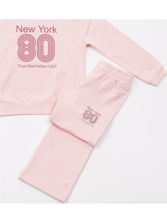 Kids' Set with Pants Winter 2pcs Pink