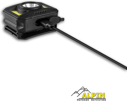 Alpin Headlamp LED with Maximum Brightness 600lm Red