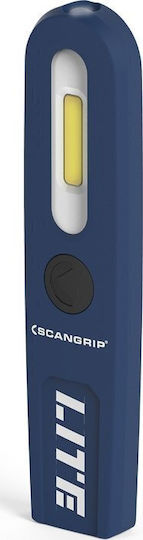 Scangrip Rechargeable Flashlight LED IP20 with Maximum Brightness 200lm