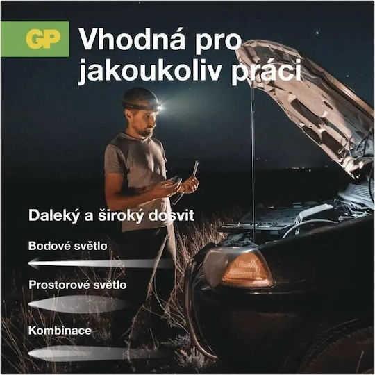 Emos Φακός Κεφαλής LED IPX5