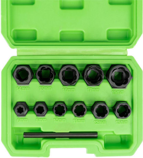 JBM Auszieher Nuss Quadratisch mit Vierkant-Antrieb 1/2" 1Stück