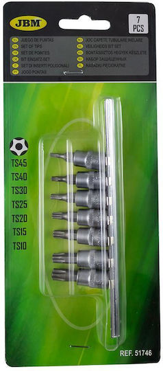 JBM Nuss Sechskant mit Vierkant-Antrieb 1/2" 1Stück