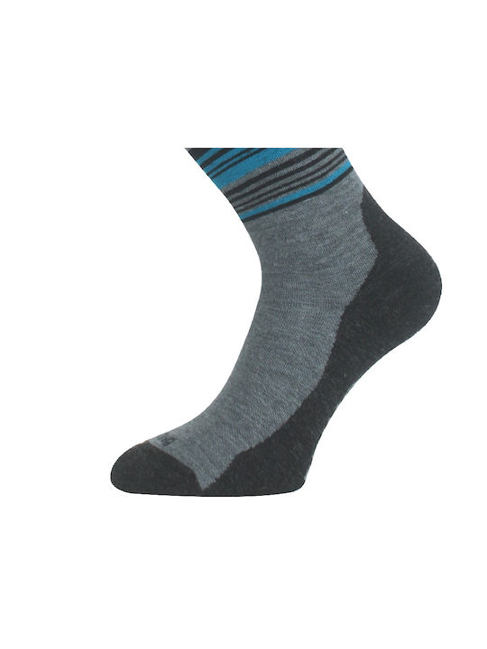 Lasting Ski & Snowboard Socks Gray 1 Pair