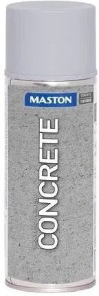 Maston Σπρέι Βαφής Concrete Effect με Μεταλλικό Εφέ Γκρι 400ml