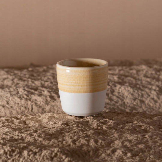 Loveramics Tasse Espresso aus Porzellan Gelb 80ml