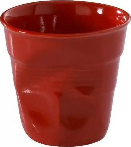 Revol Tasse Kaffee aus Porzellan Rot 180ml