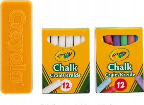 Colored School Chalk Children Chalk Crayola 12 Colors