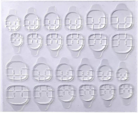 Nagelsticker-Set, 48 Stück
