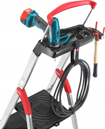 Household Ladder L100 Topline Aluminum 4 Steps