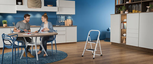 Hailo Step Ladder Iron 2 Steps