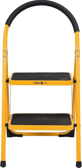 Vorel Step Ladder iron 2 Stair 99cm